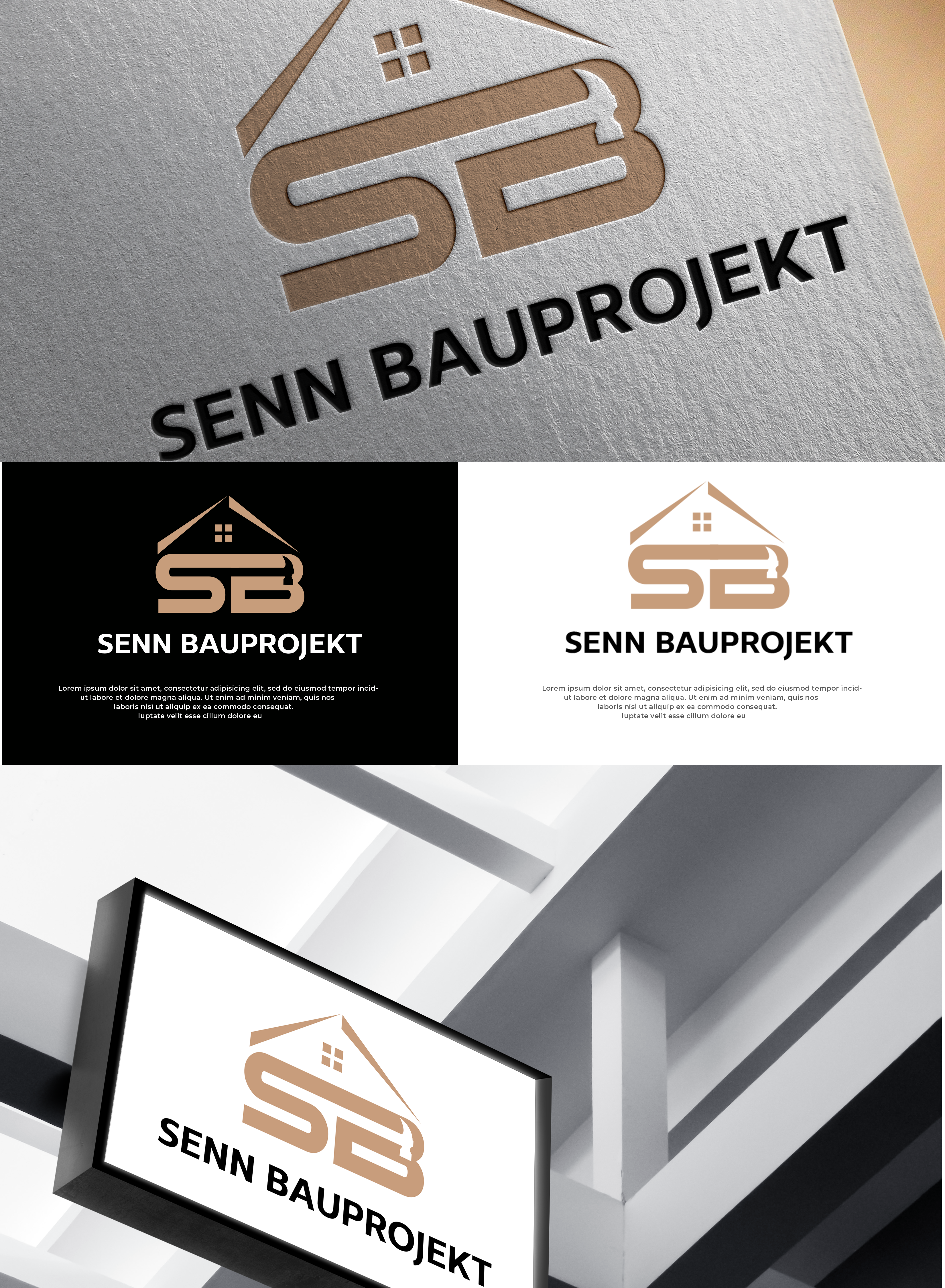 Design de Logo par Graphixpointt pour Senn Bauprojekt | Design #28904817