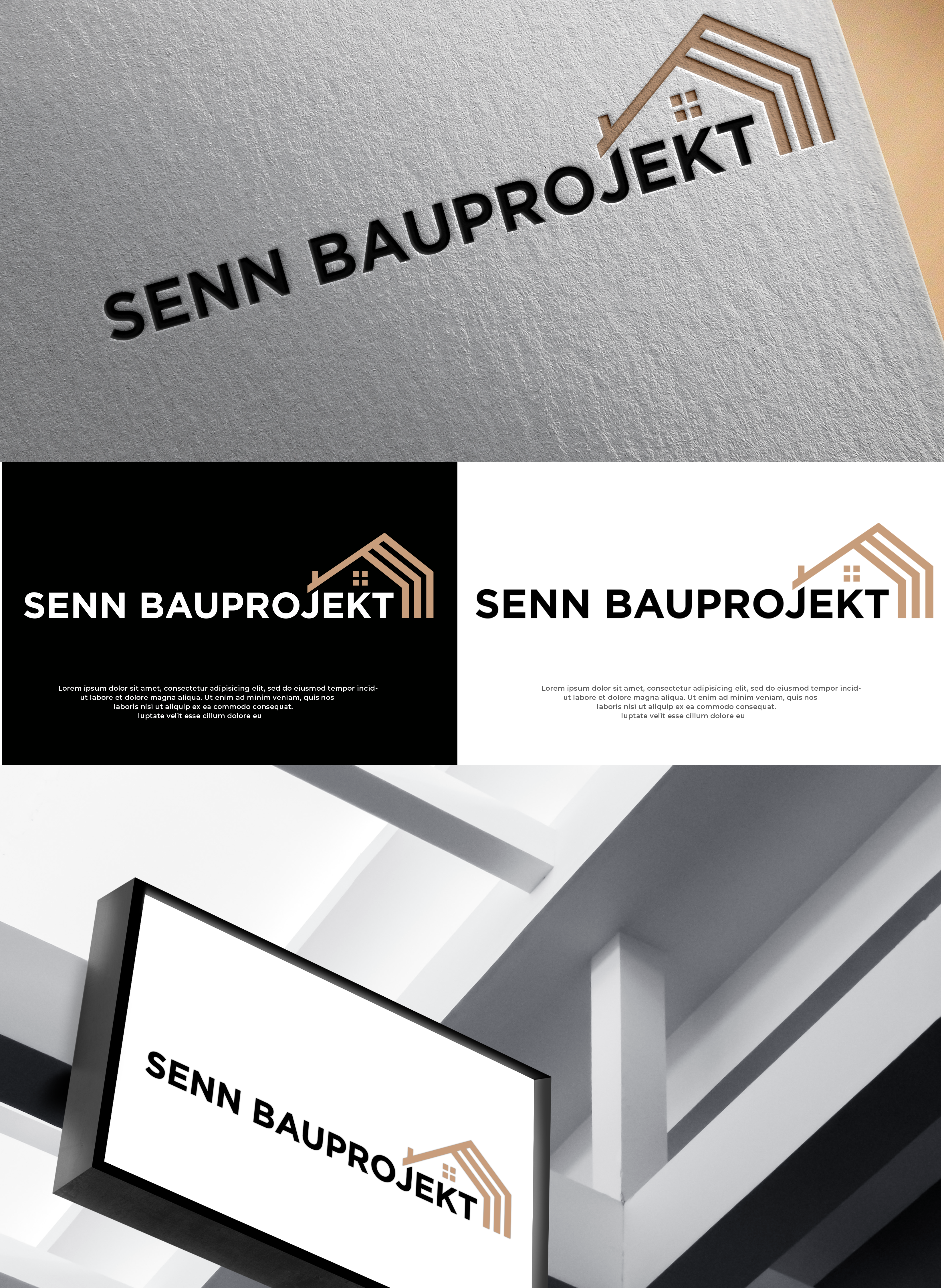 Logo Design by Graphixpointt for Senn Bauprojekt | Design #28904863