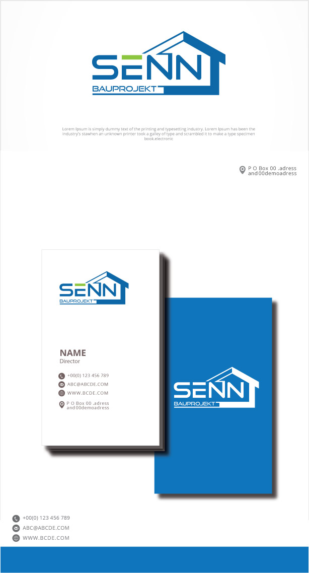 Logo Design by graphicevolution for Senn Bauprojekt | Design #28904991