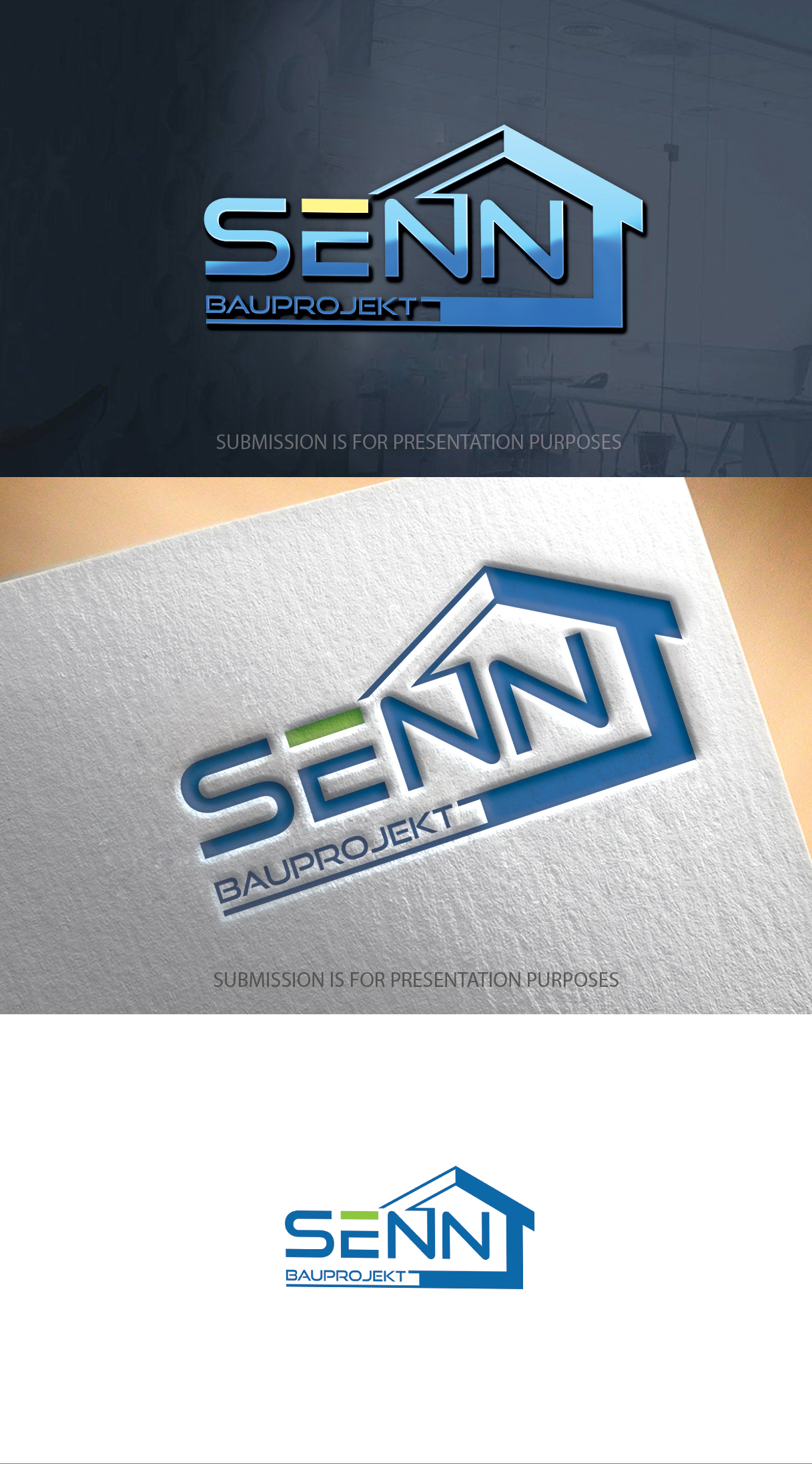 Logo Design by graphicevolution for Senn Bauprojekt | Design #28905082