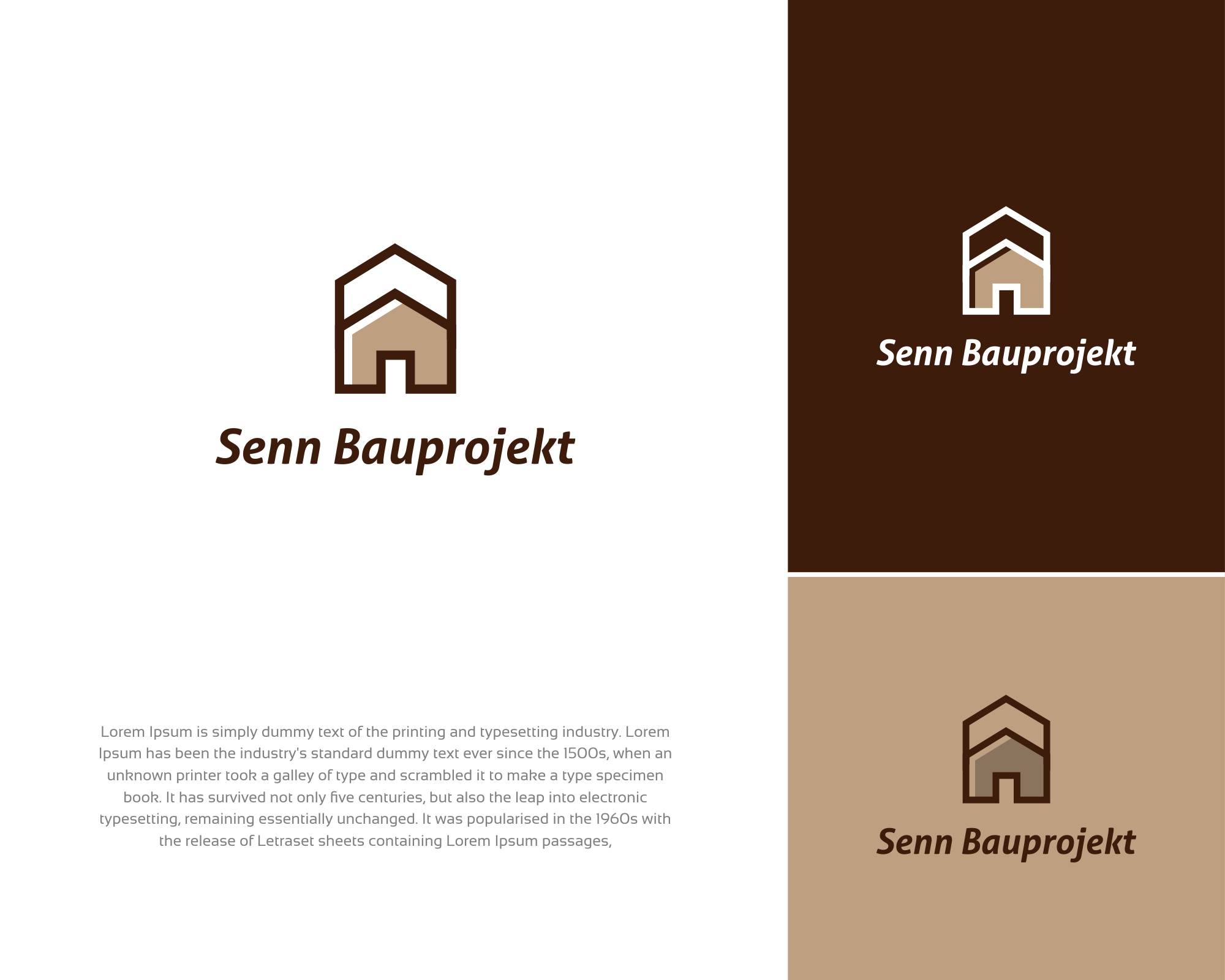 Diseño de Logo por SigmaStudio para Senn Bauprojekt | Diseño #28905346