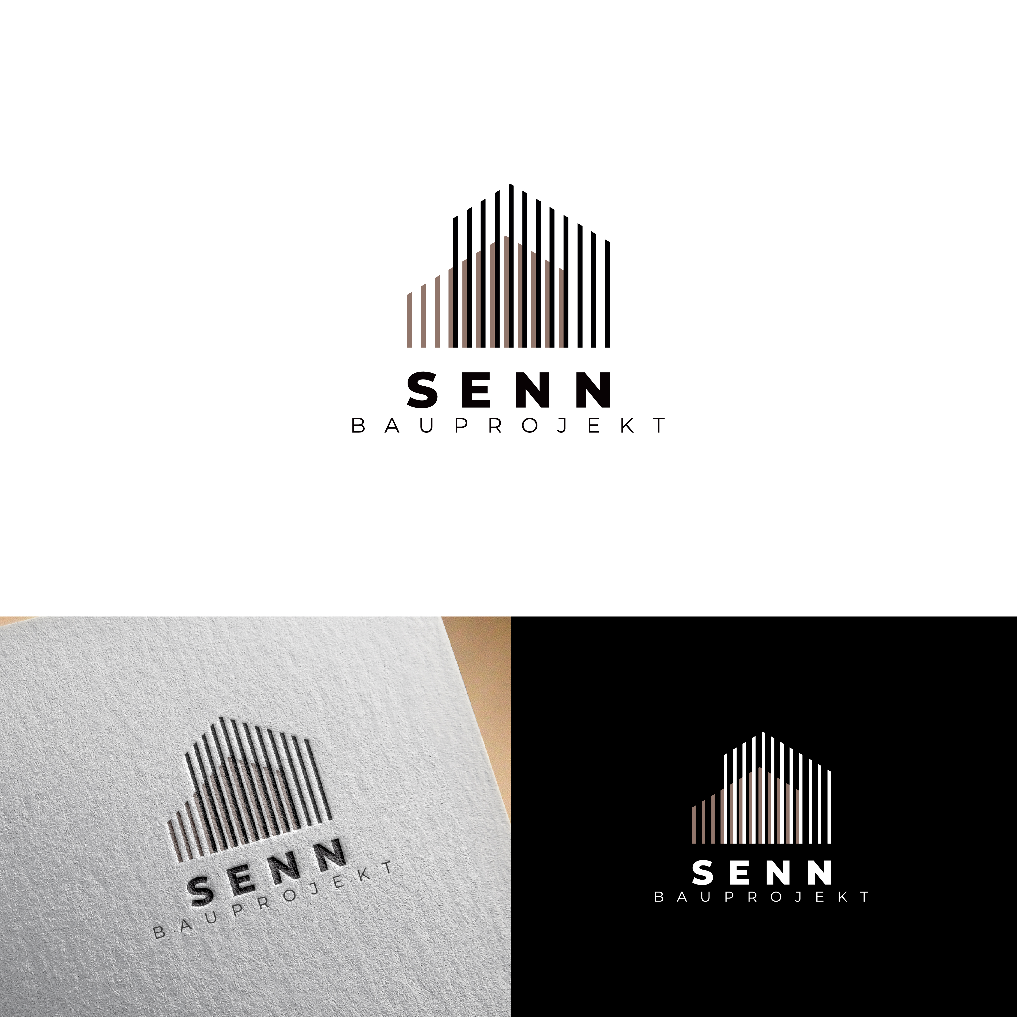 Diseño de Logo por MinimalistDesigns para Senn Bauprojekt | Diseño #28934638