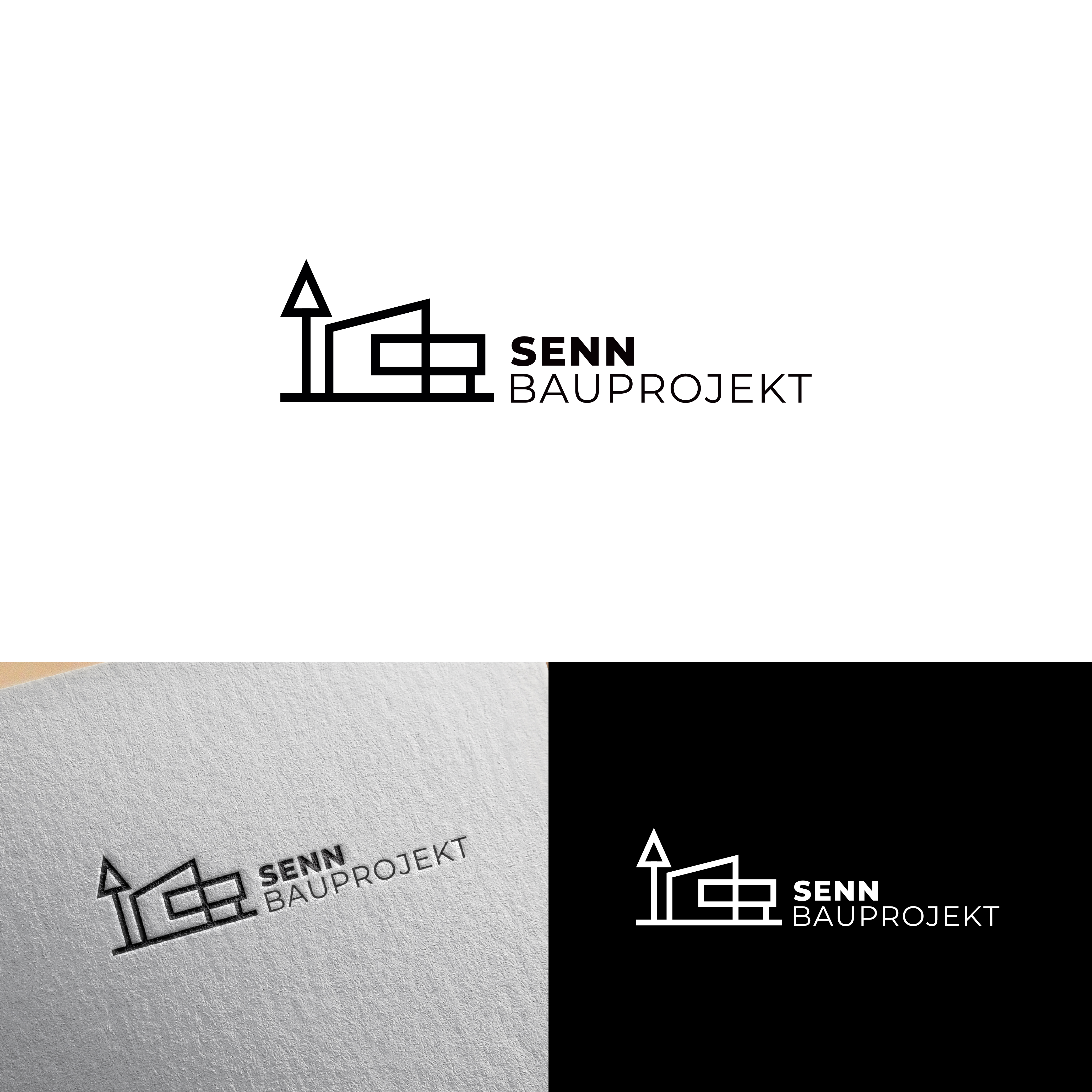 Diseño de Logo por MinimalistDesigns para Senn Bauprojekt | Diseño #28934642