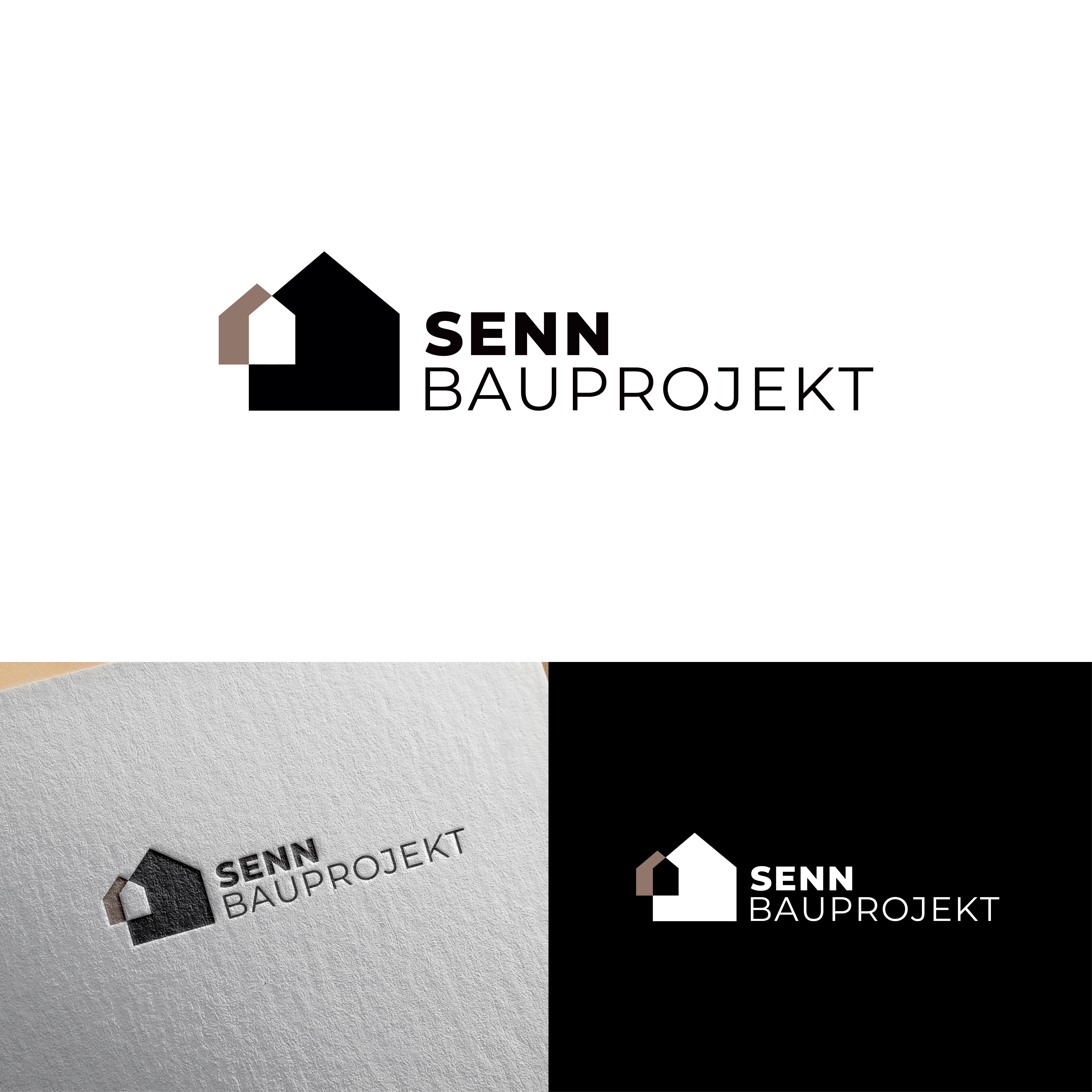 Diseño de Logo por MinimalistDesigns para Senn Bauprojekt | Diseño #28934644