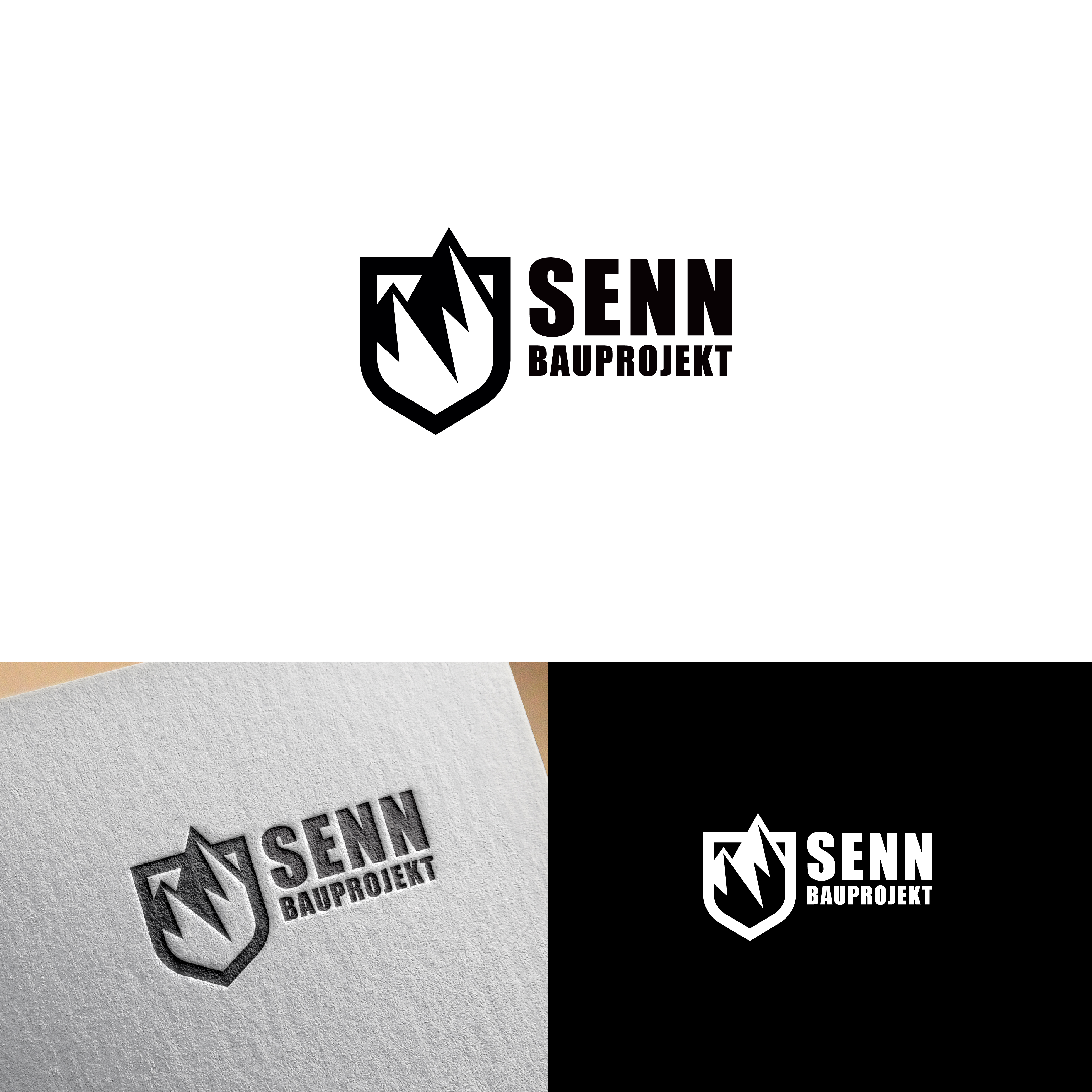 Logo Design by MinimalistDesigns for Senn Bauprojekt | Design #28934651