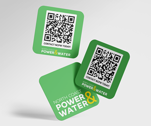 Business Card Design by Andrés Sebastián for North Coast Power & Water | Design #28906996