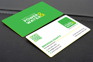 Visitenkarten-Design von Creative Moon Design für North Coast Power & Water | Design: #28936729