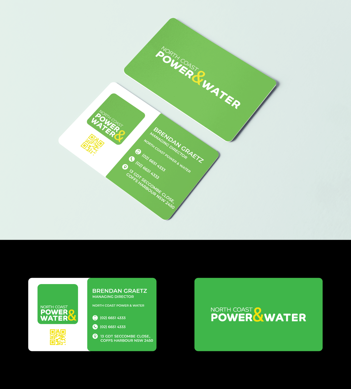 Design de Carte de Visite par Digi_Design555 pour North Coast Power & Water | Design #28939971