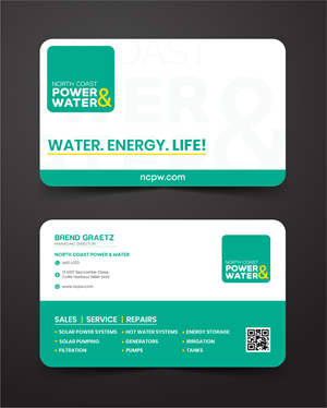 Business Card Design by Syed sami