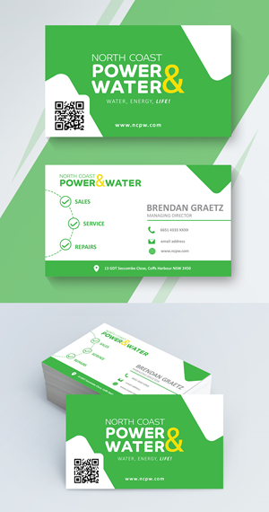 Business Card Design by SaqibUX