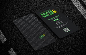 Business Card Design by artbitin for North Coast Power & Water | Design #28906274