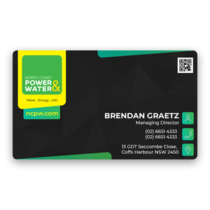 Business Card Design by nh5