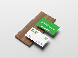 Visitenkarten-Design von JK18 für North Coast Power & Water | Design: #28905789