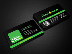 Business Card Design by Creations Box 2015 for North Coast Power & Water | Design #28915231