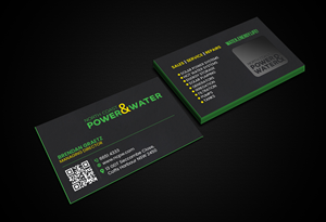 Business Card Design by Creations Box 2015 for North Coast Power & Water | Design: #28915233