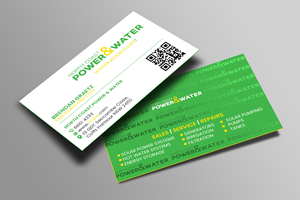 Business Card Design by Creations Box 2015 for North Coast Power & Water | Design: #28915248