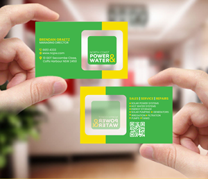 Business Card Design by Creations Box 2015 for North Coast Power & Water | Design: #28915264