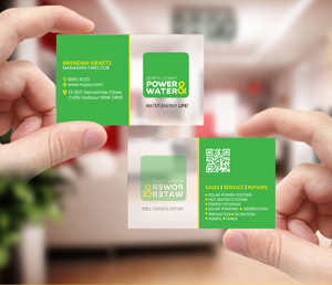 Business Card Design by Creations Box 2015 for North Coast Power & Water | Design: #28915265