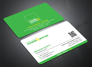 Design de Carte de Visite par Bold Pixels pour North Coast Power & Water | Design : #28938647