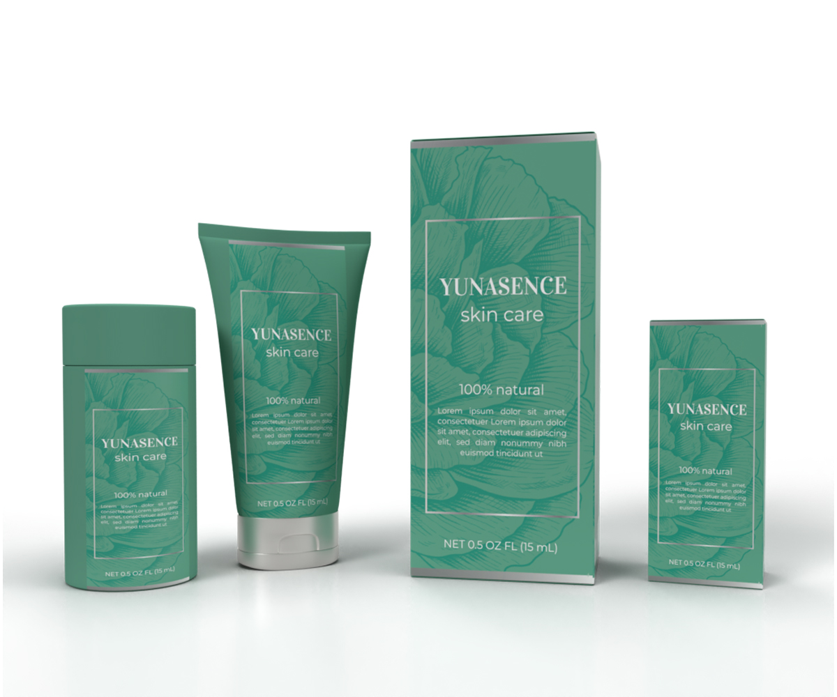 Packaging Design by oltredisegno for Yunasence | Design #28906701