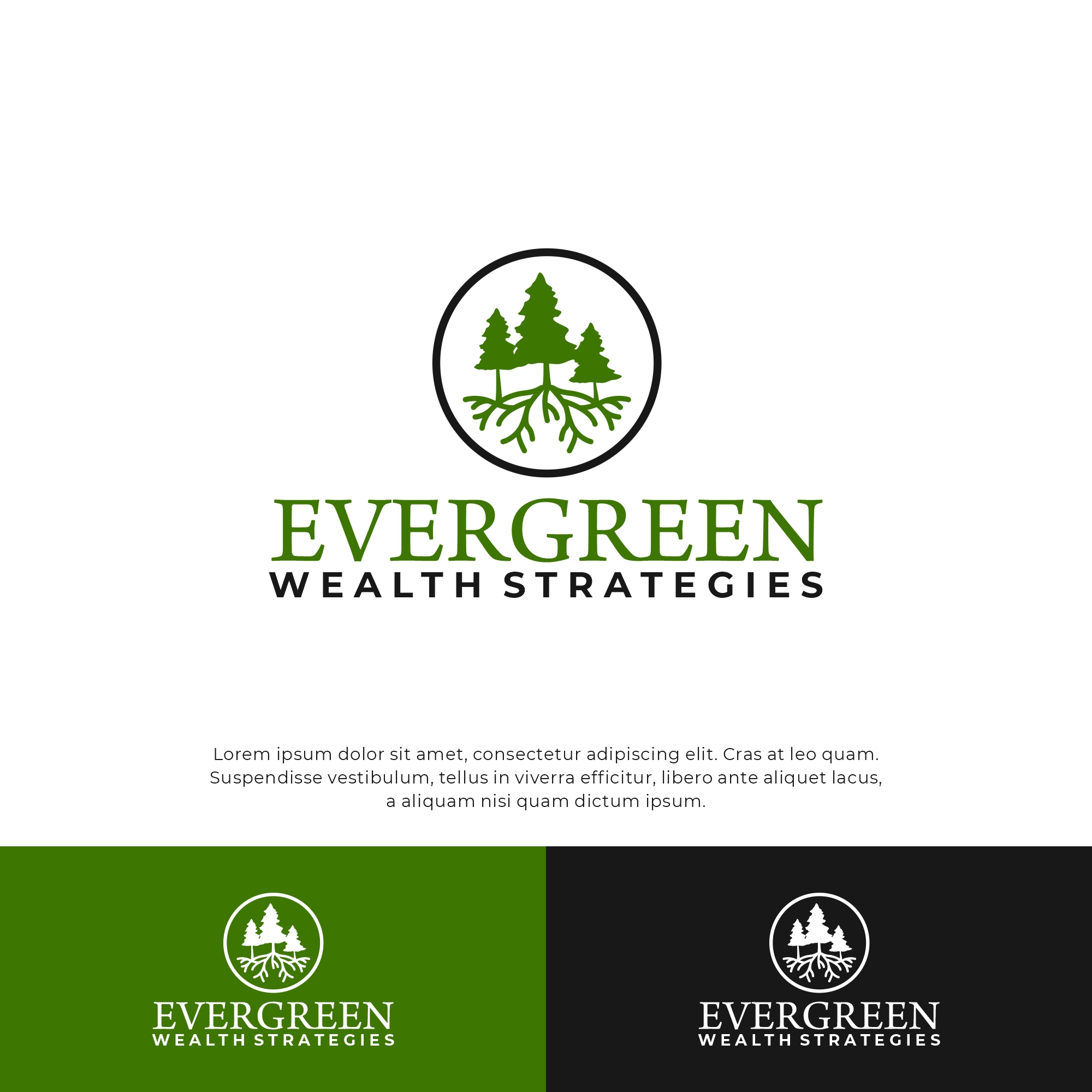 Diseño de Logo por alitjuara para Evergreen Wealth Strategies, LLC | Diseño #28930688