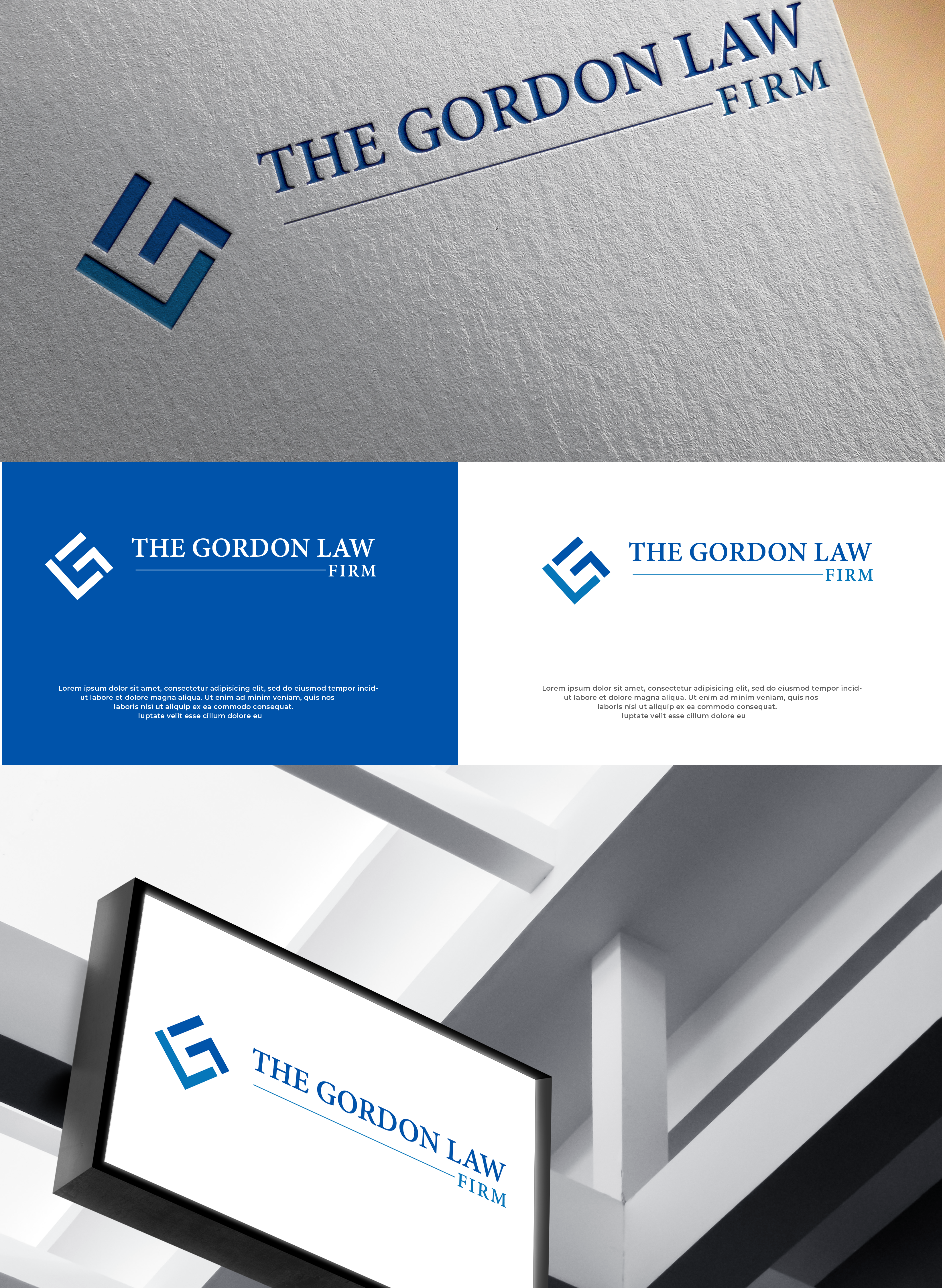 Design de Logo par Graphixpointt pour The Gordon Law Firm | Design #28908965