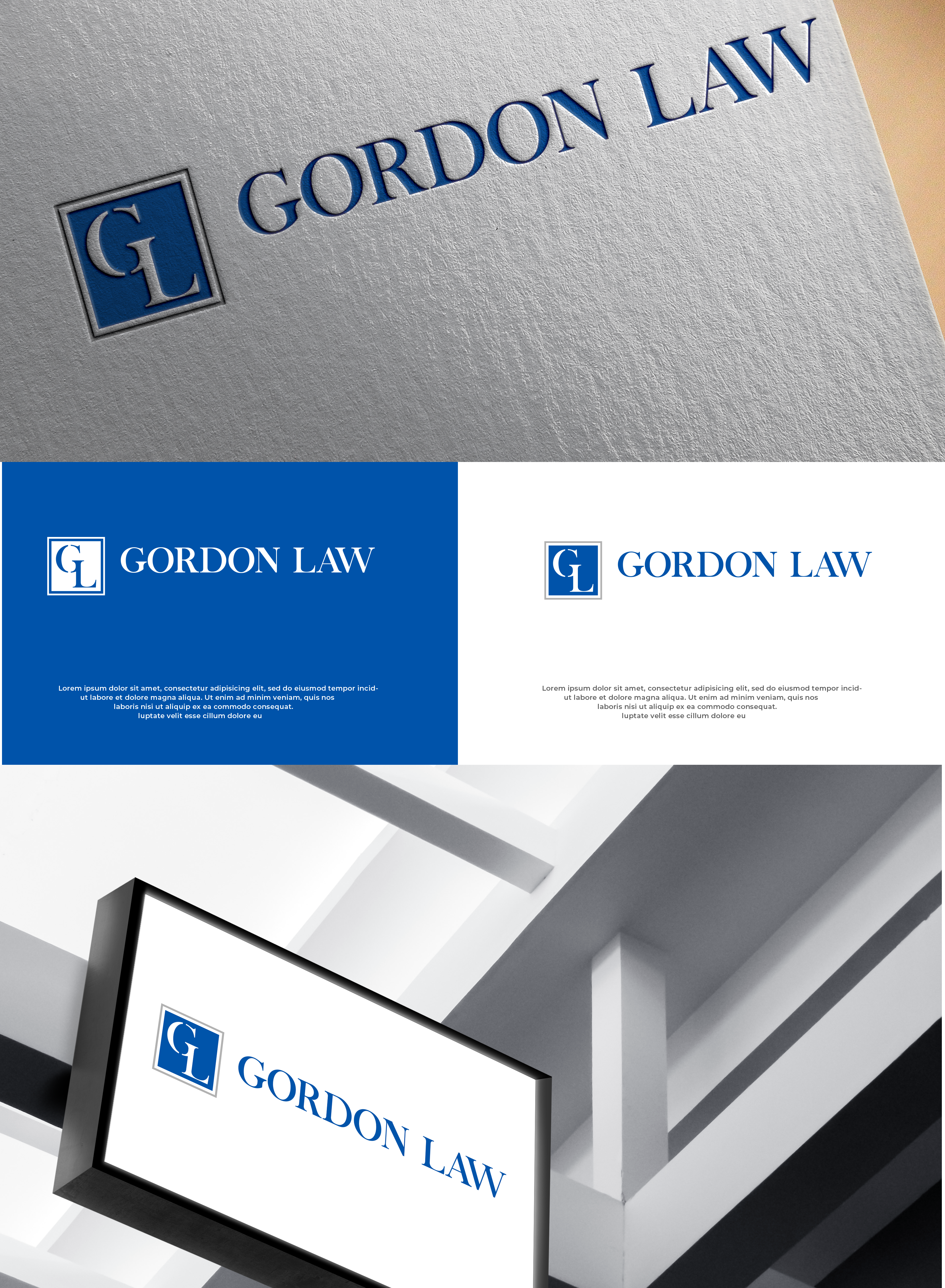 Logo-Design von Graphixpointt für The Gordon Law Firm | Design #28909370