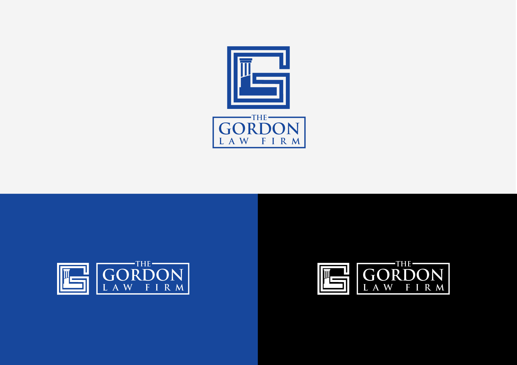 Logo Design by Xyper_Design for The Gordon Law Firm | Design #28911040
