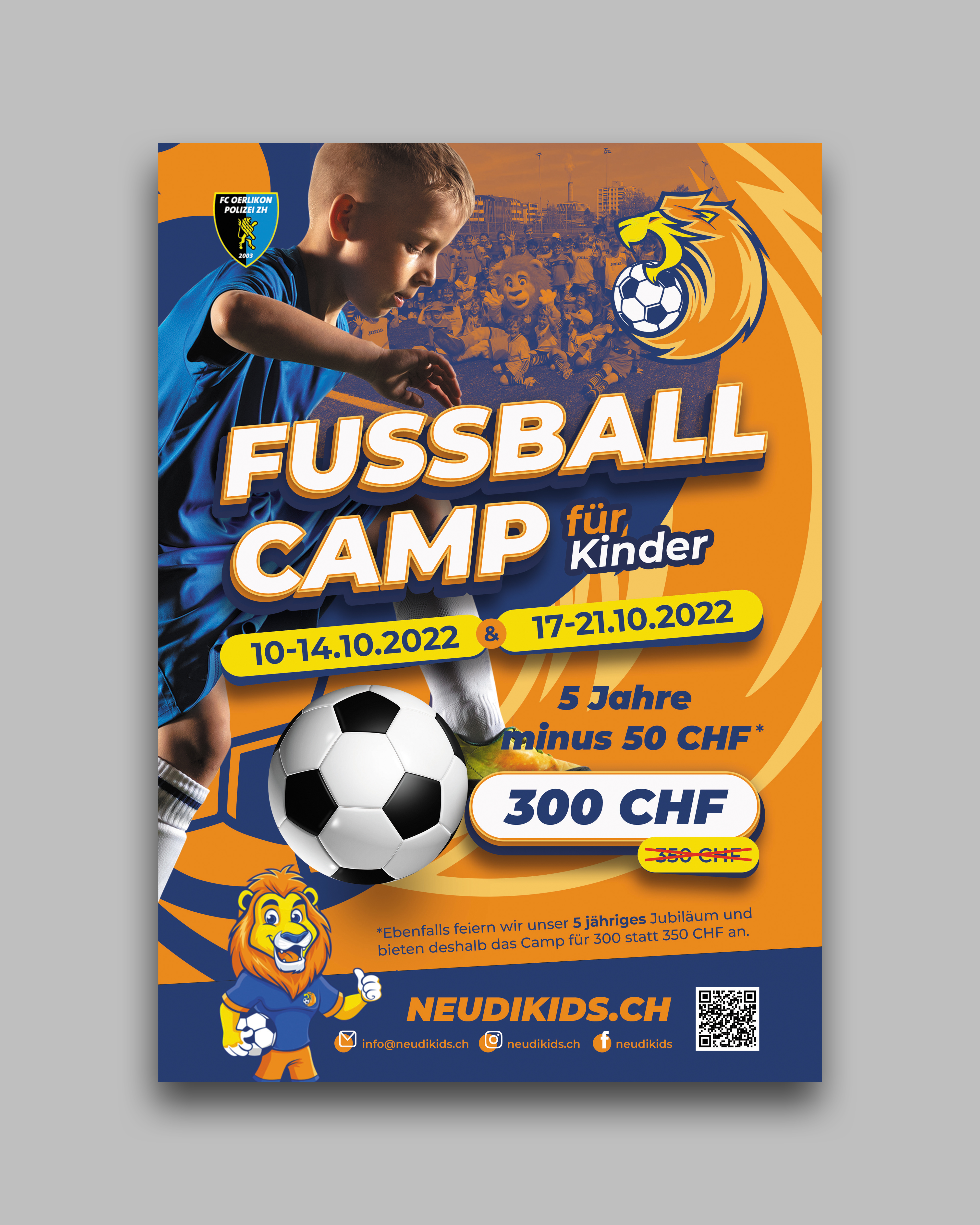 Flyer Design by Oleksandra Den for neudikids.ch | Design #28912480
