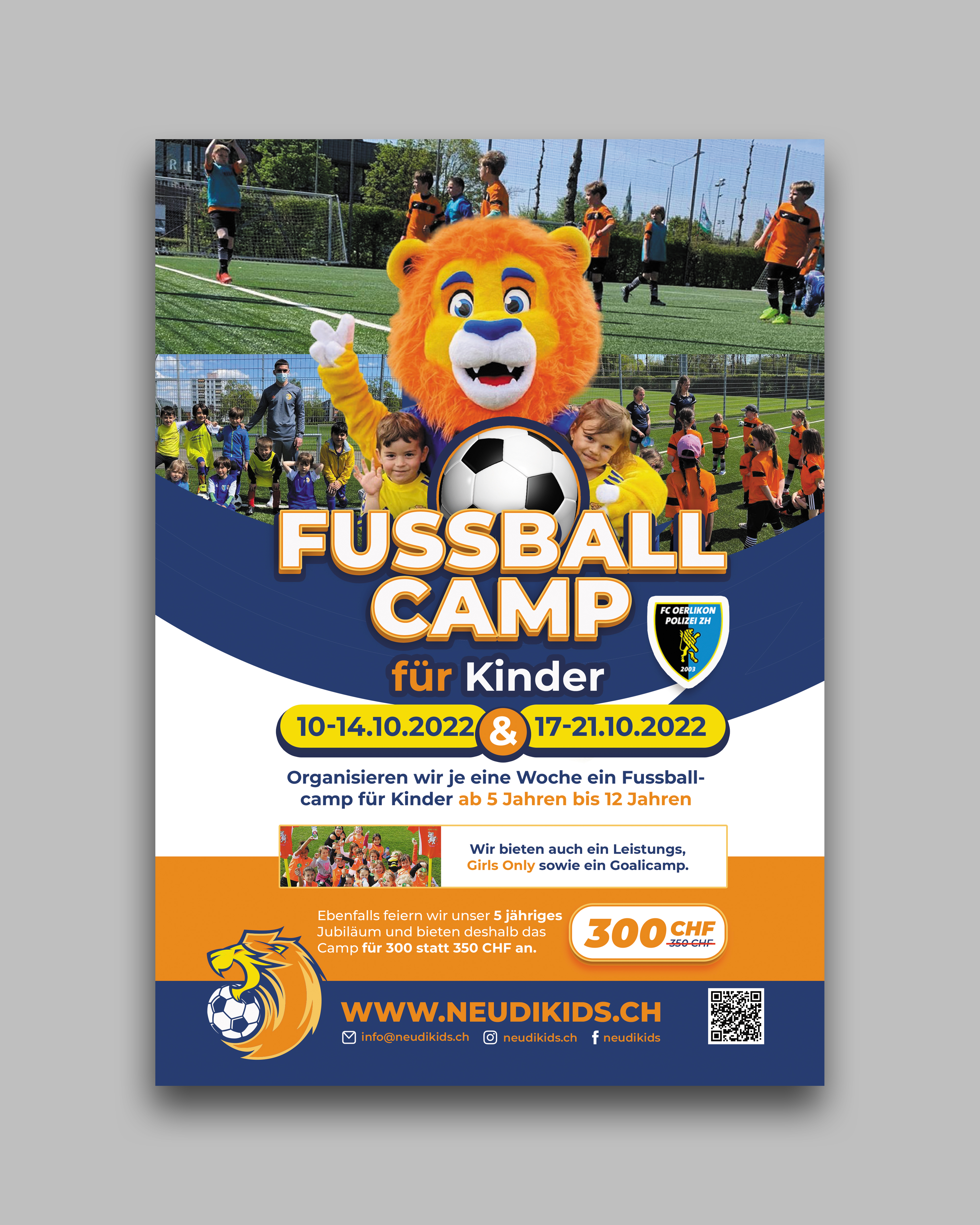Flyer Design by Oleksandra Den for neudikids.ch | Design #28936775