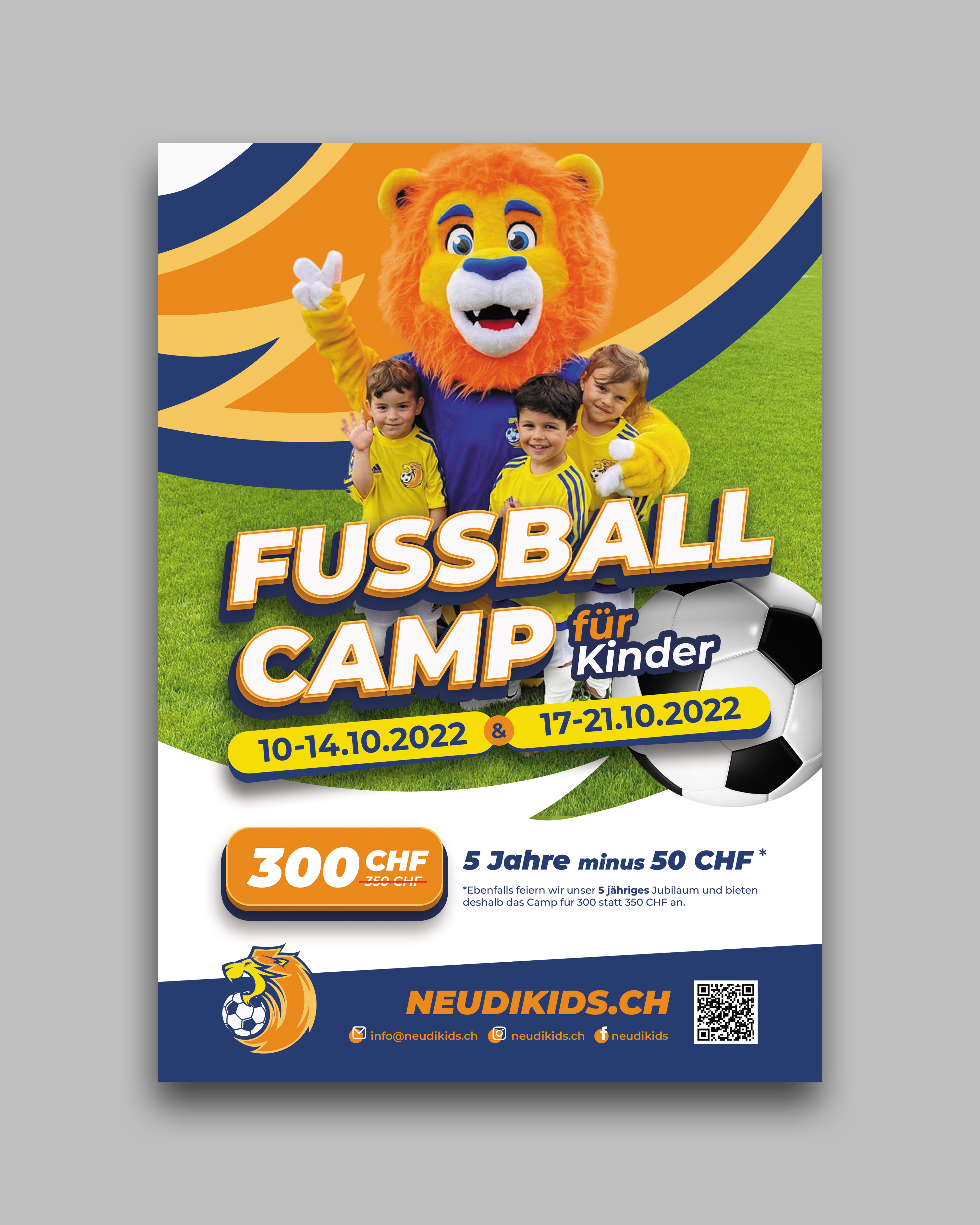 Flyer Design by Oleksandra Den for neudikids.ch | Design #28936783