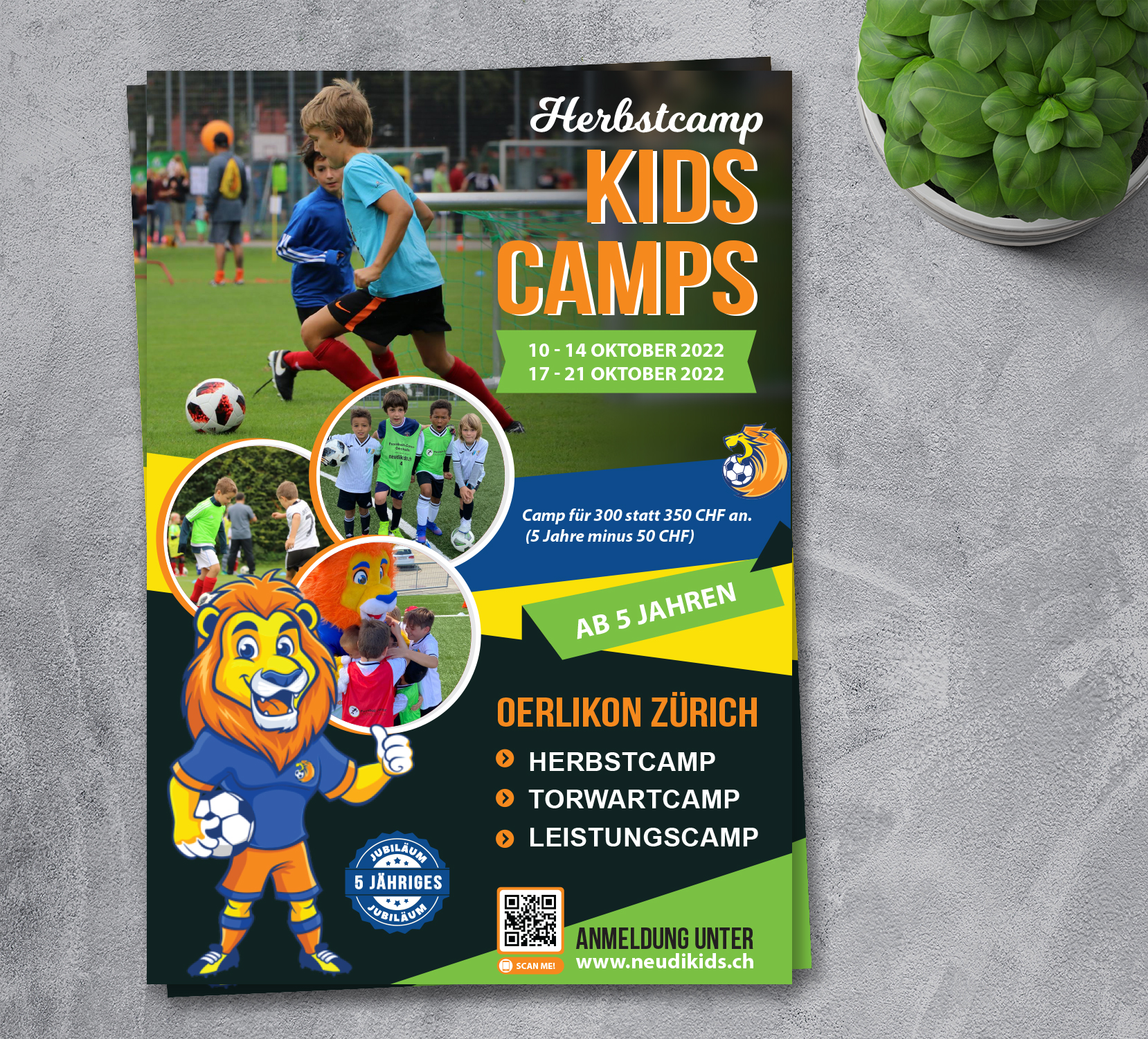 Flyer Design by alex989 for neudikids.ch | Design #28911706