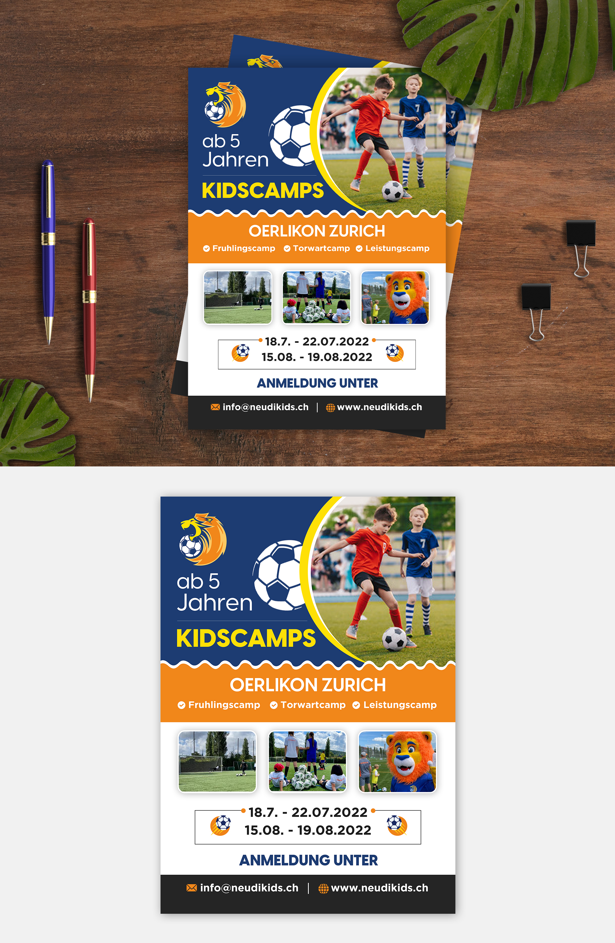 Design de Flyer par debdesign pour neudikids.ch | Design #28918032