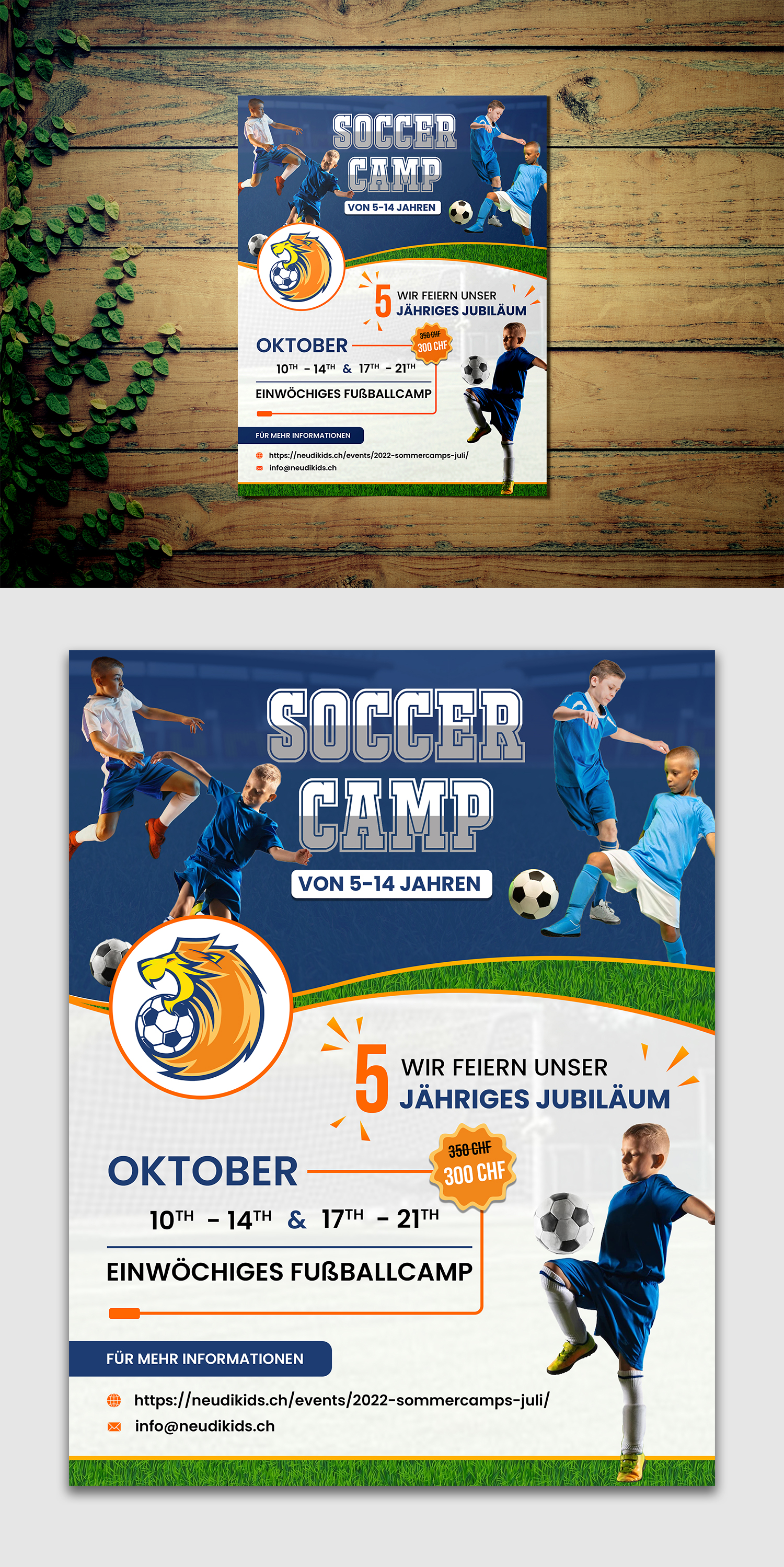 Design de Flyer par debdesign pour neudikids.ch | Design #28918096