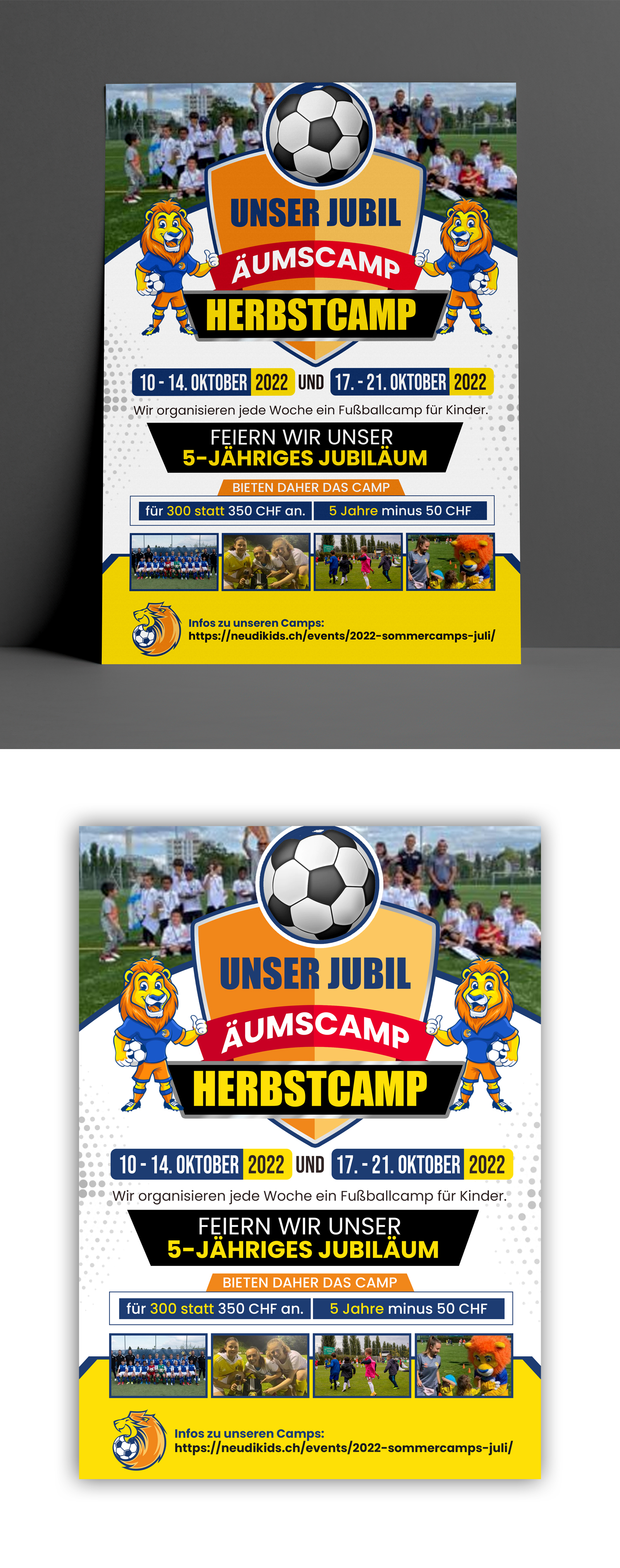 Flyer Design by debdesign for neudikids.ch | Design #28918164