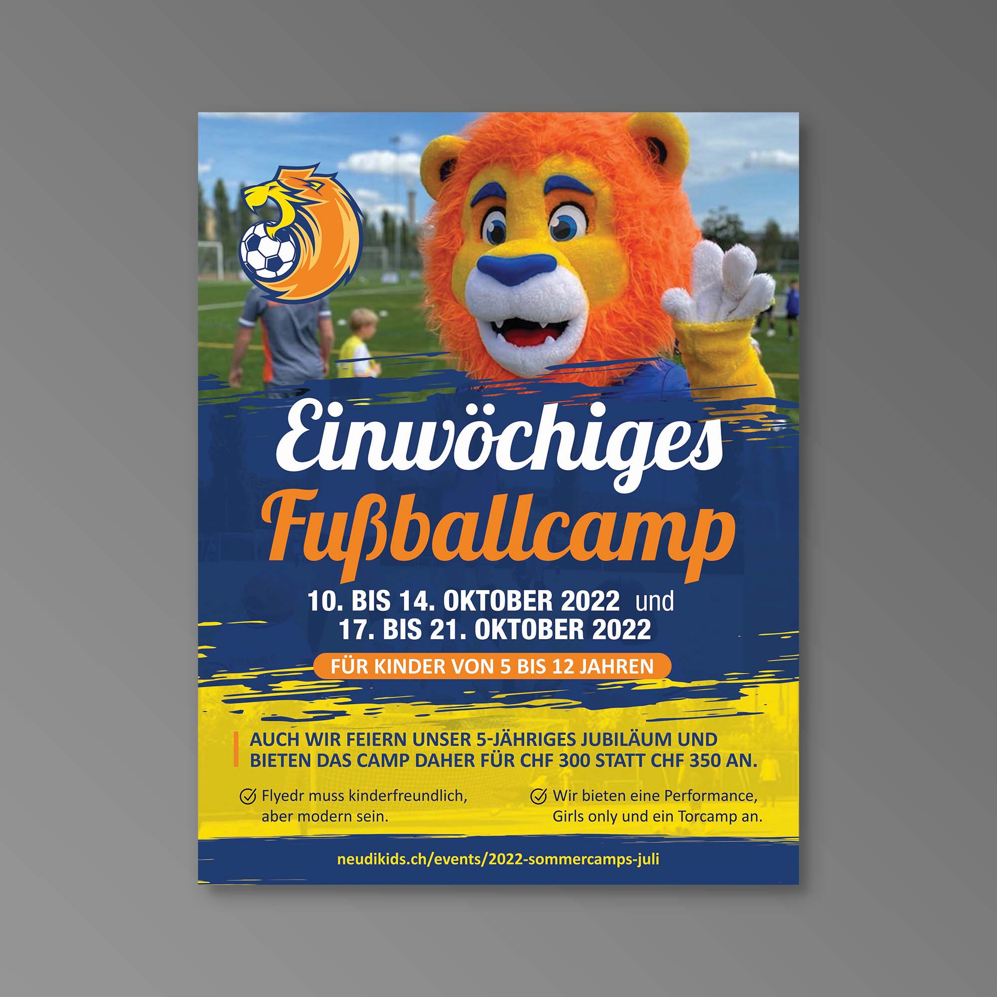 Flyer Design by aspiremedia for neudikids.ch | Design #28933465