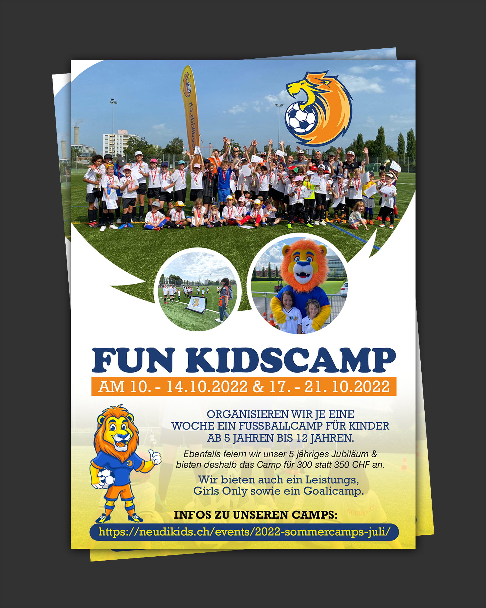 Flyer Design by chandrayaan.creative for neudikids.ch | Design #28937711