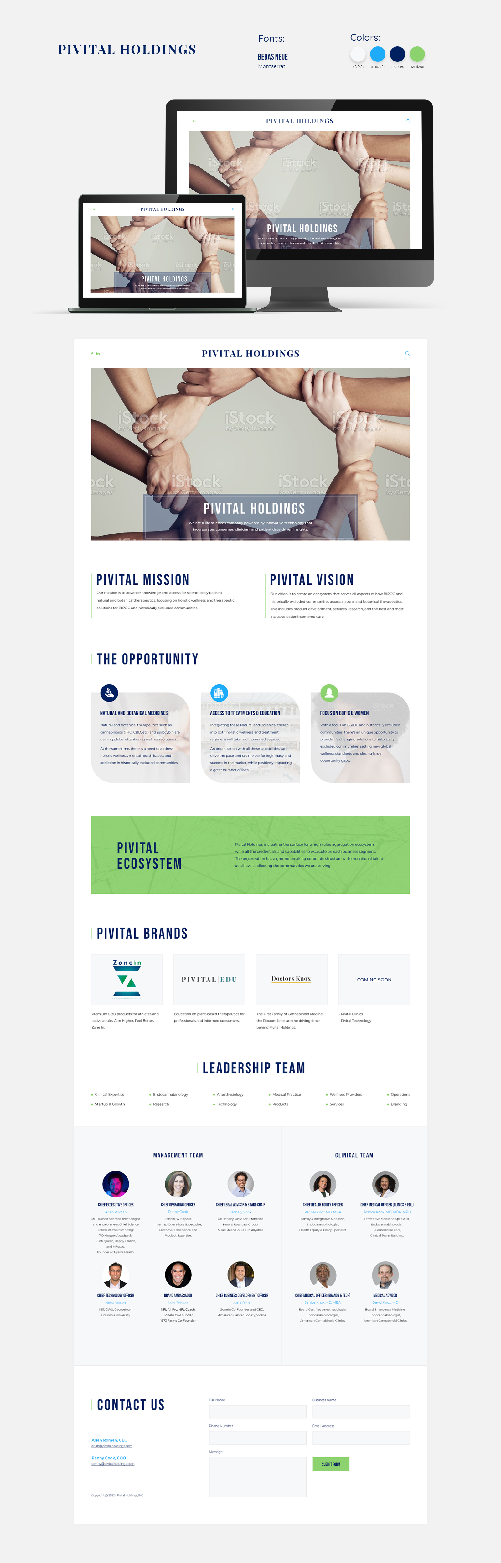 Landing Page Design by PP² for Doctors Knox | Design #28908581