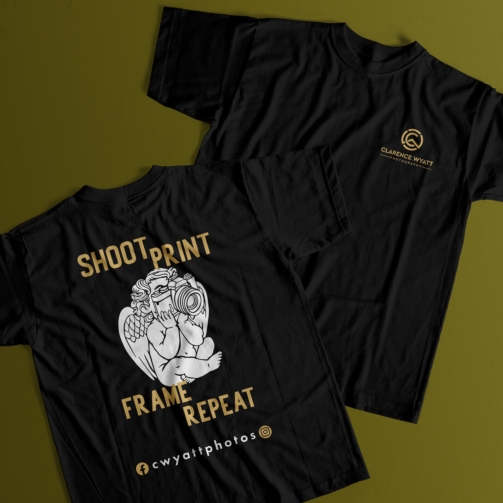 T-shirt Design by thedriftshop for Clarence Wyatt Photography | Design #28914708