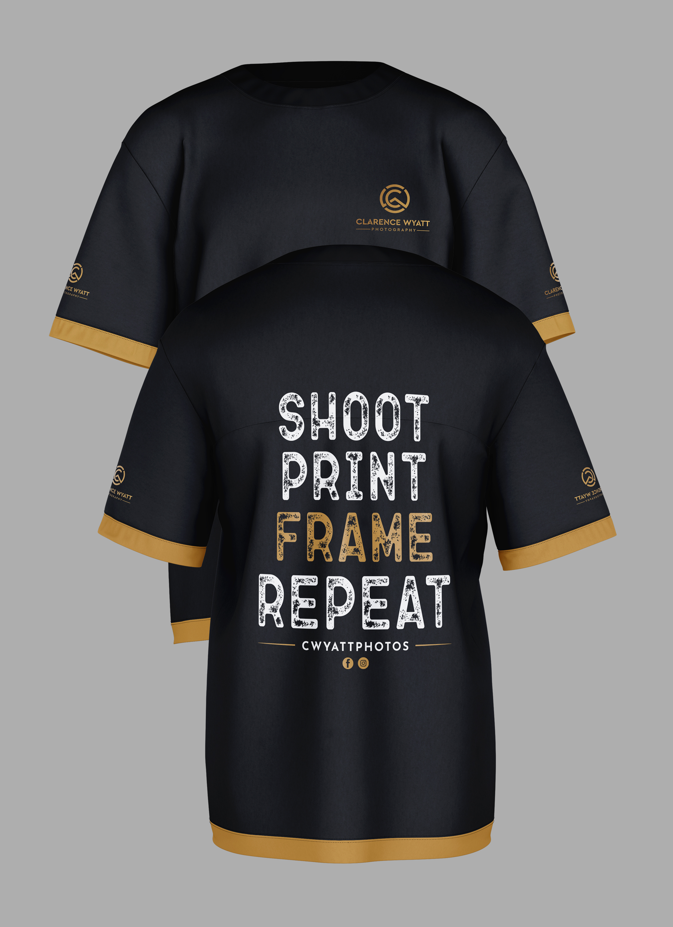 T-shirt Design by Graphic Storm for Clarence Wyatt Photography | Design #28915491