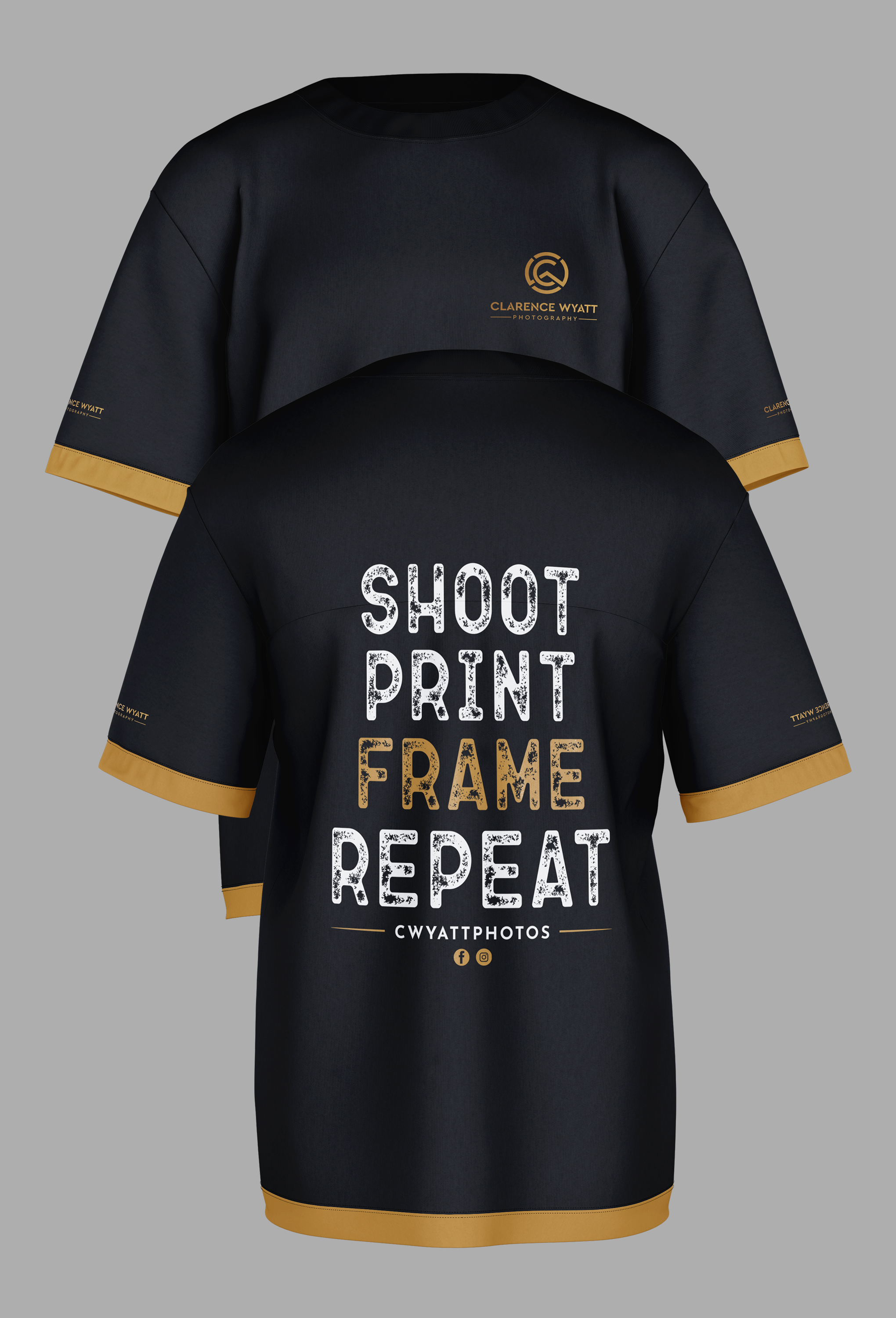 T-shirt Design by Graphic Storm for Clarence Wyatt Photography | Design #28917008
