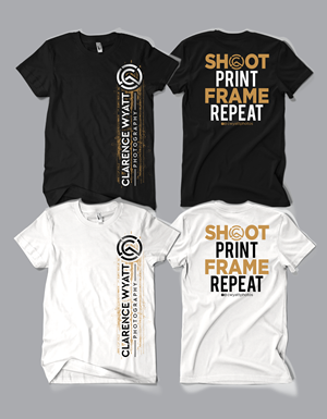 T-shirt Design by Rheanza for Clarence Wyatt Photography | Design: #28914360