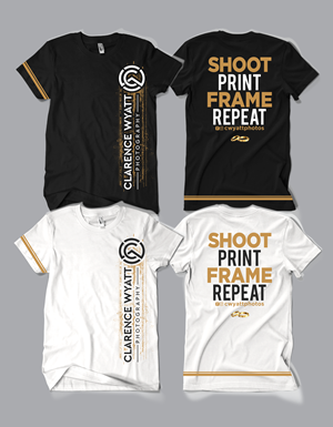 T-shirt Design by Rheanza for Clarence Wyatt Photography | Design: #28919041