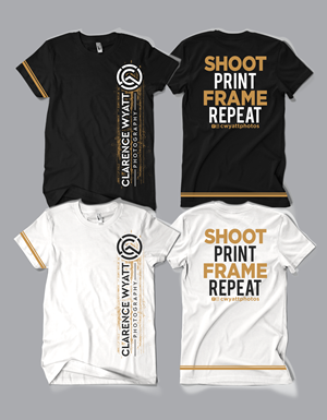 T-shirt Design by Rheanza for Clarence Wyatt Photography | Design: #28920538