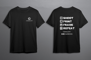 T-shirt Design by Riaz Rehman for Clarence Wyatt Photography | Design: #28910334
