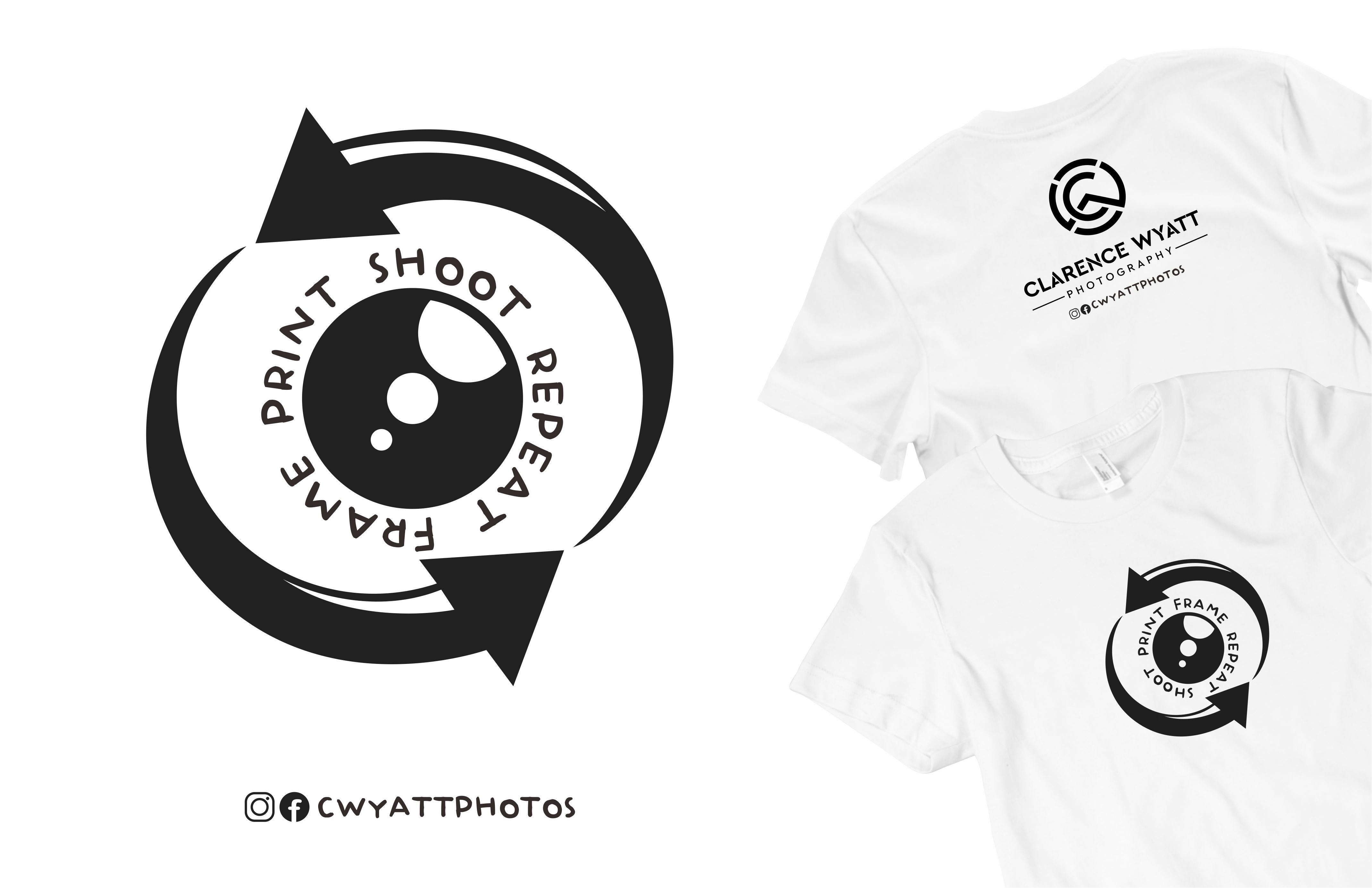 Diseño de Camiseta por guprulsugiyanto para Clarence Wyatt Photography | Diseño #28909803