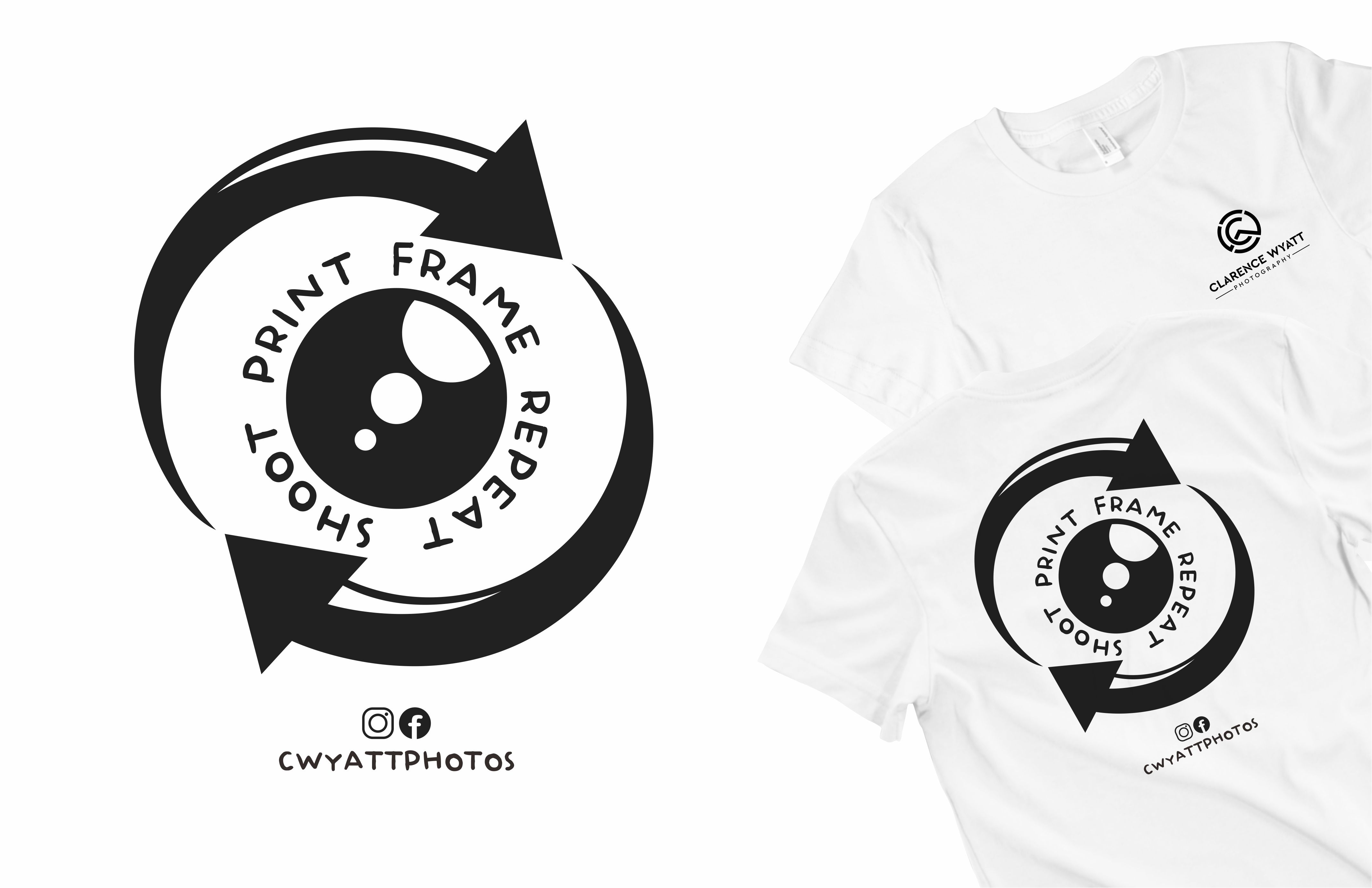 Diseño de Camiseta por guprulsugiyanto para Clarence Wyatt Photography | Diseño #28910233