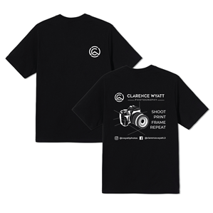 T-shirt Design by dskyvbc for Clarence Wyatt Photography | Design: #28909516