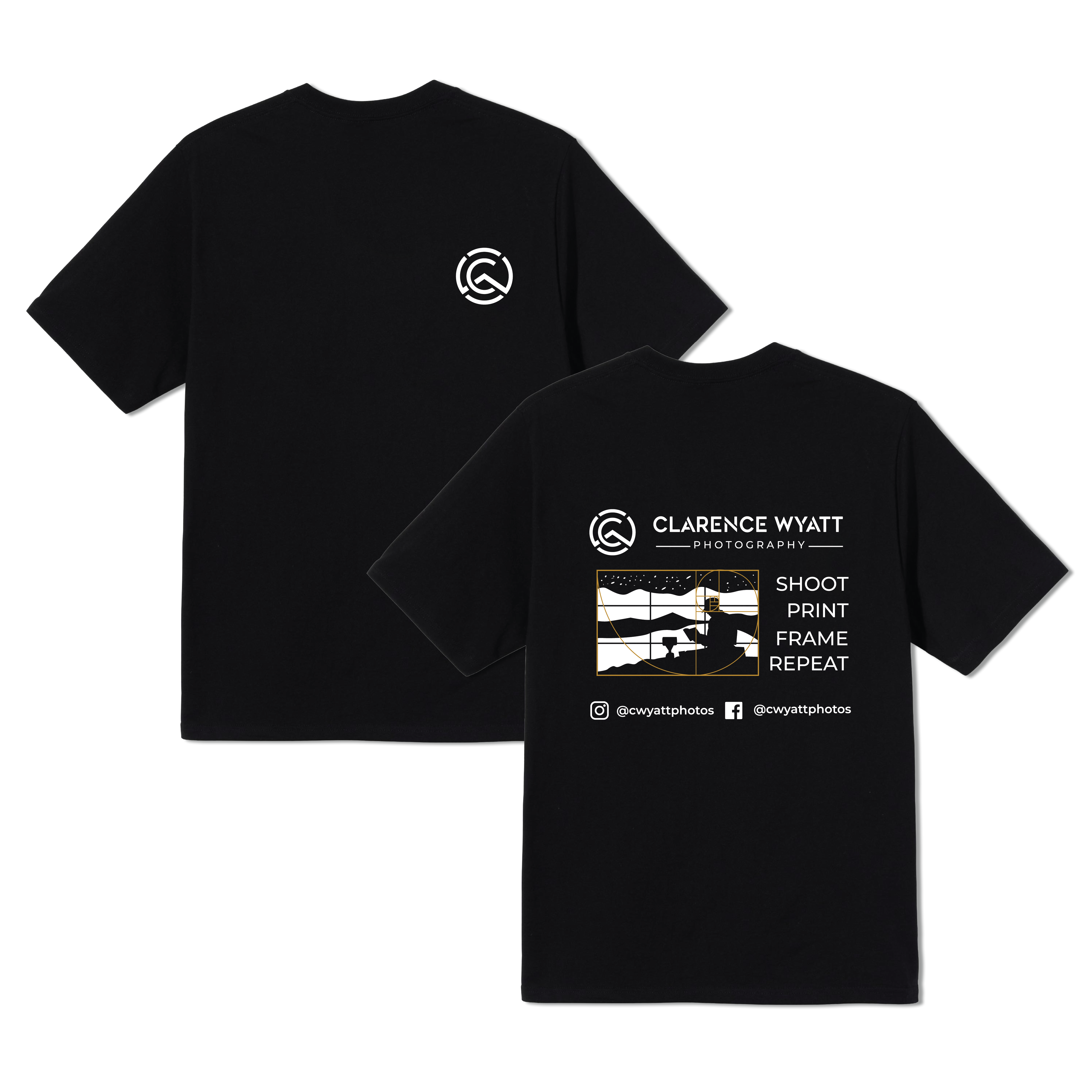 T-shirt Design by dskyvbc for Clarence Wyatt Photography | Design #28910411