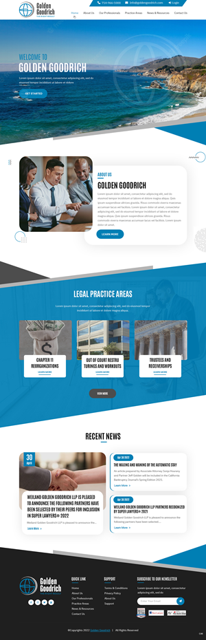 Wordpress Design by pb for Inherent, Inc. | Design: #28913298